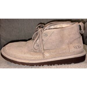 UGG Neumel Natural chukka boots size 7